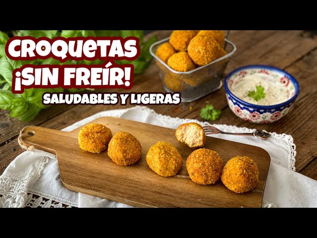 Cómo hacer croquetas sin freír saludables Sudigastro