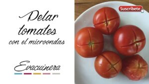 Cómo pelar tomates fácilmente sin escaldar