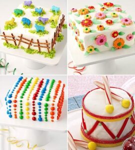 Inspiración en tartas de cumpleaños